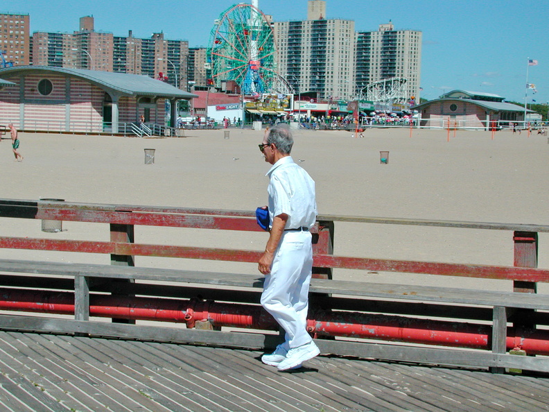 Coney Island, Brooklyn. August 6, 2002.