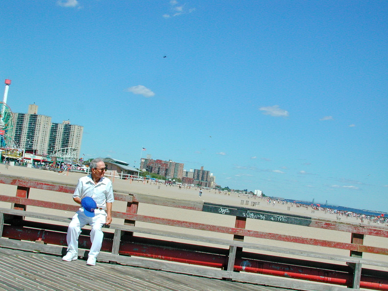 Coney Island, Brooklyn. August 6, 2002.