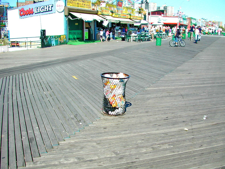 Coney Island, Brooklyn. August 6, 2002.