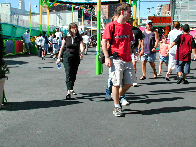 Coney Island, Brooklyn. August 6, 2002.