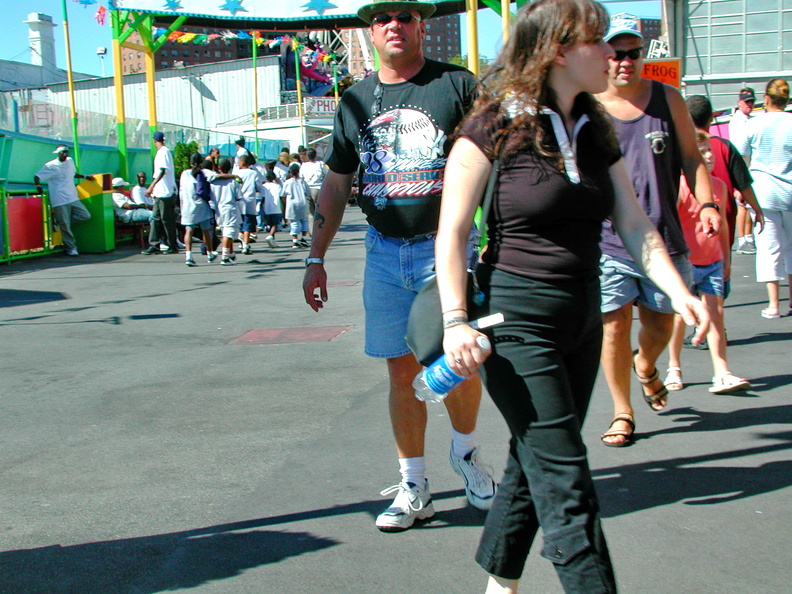 Coney Island, Brooklyn. August 6, 2002.