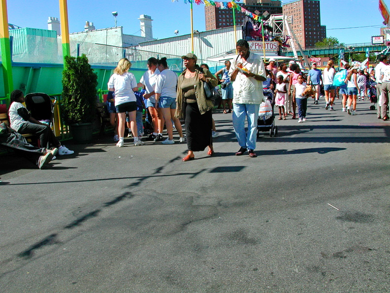 Coney Island, Brooklyn. August 6, 2002.