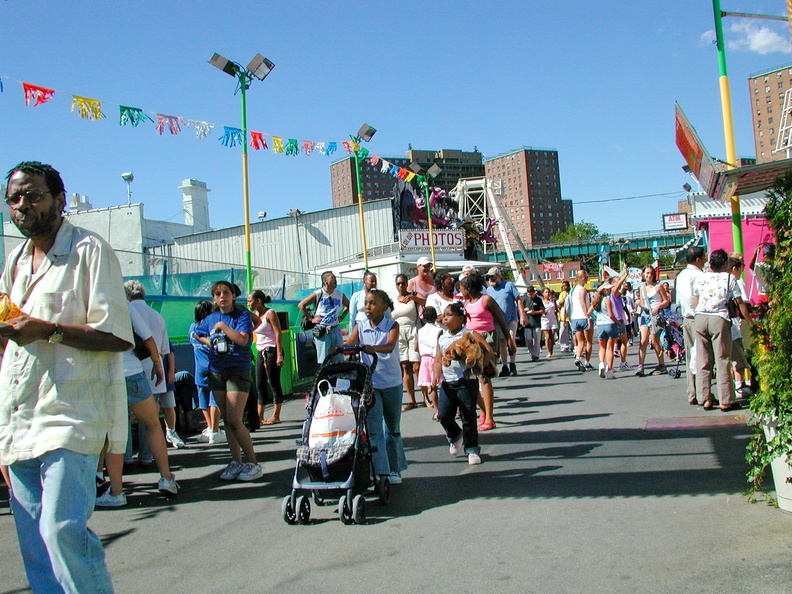 Coney Island, Brooklyn. August 6, 2002.