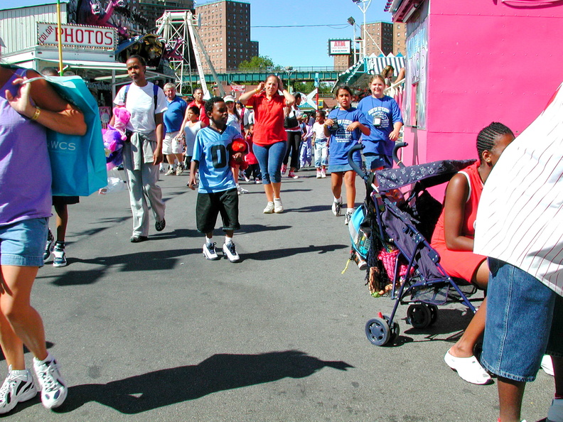 Coney Island, Brooklyn. August 6, 2002.