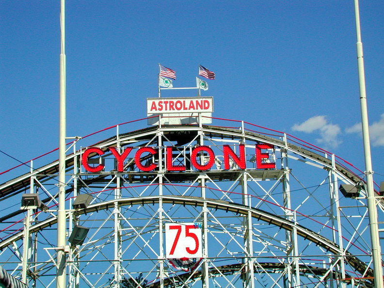 Coney Island, Brooklyn. August 6, 2002.