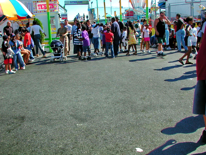 Coney Island, Brooklyn. August 6, 2002.