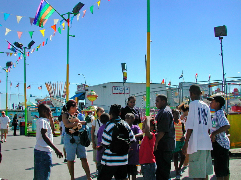 Coney Island, Brooklyn. August 6, 2002.