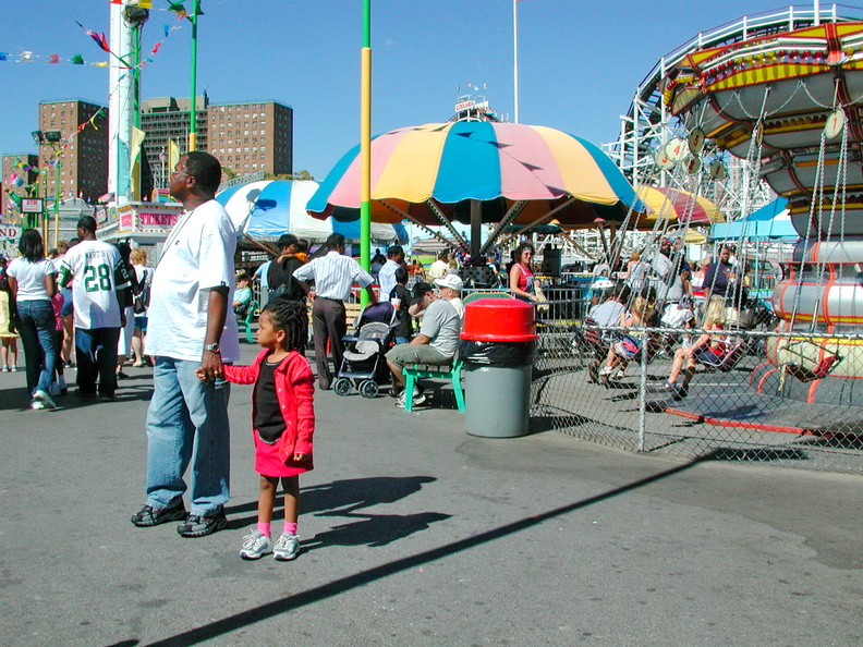 Coney Island, Brooklyn. August 6, 2002.