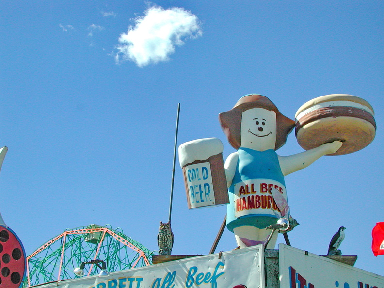 Coney Island, Brooklyn. August 6, 2002.