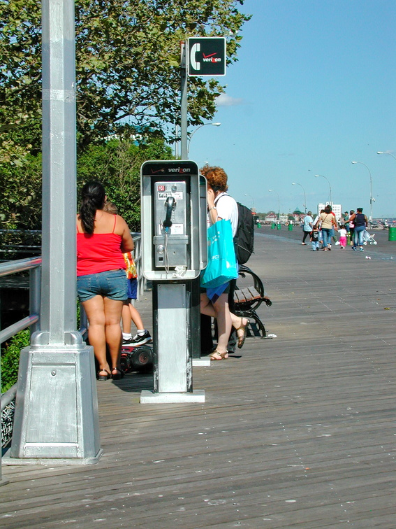 Coney Island, Brooklyn. August 6, 2002.