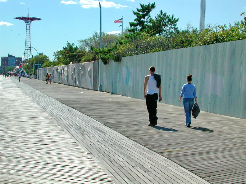 Coney Island, Brooklyn. August 6, 2002.