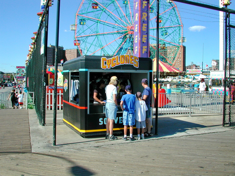 Coney Island, Brooklyn. August 6, 2002.