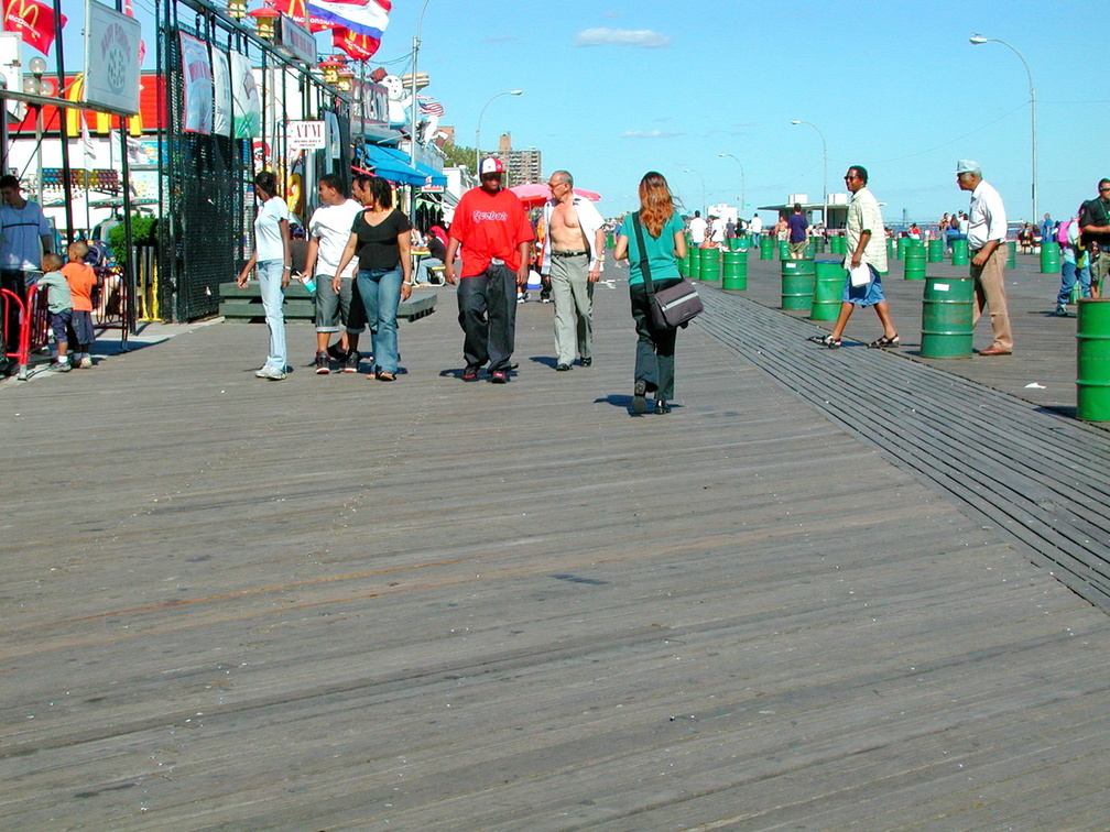 Coney Island, Brooklyn. August 6, 2002.