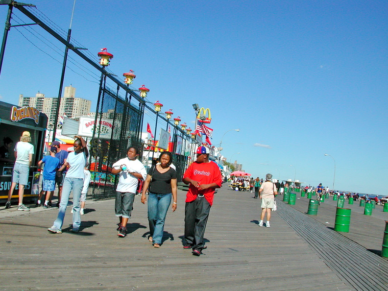 Coney Island, Brooklyn. August 6, 2002.