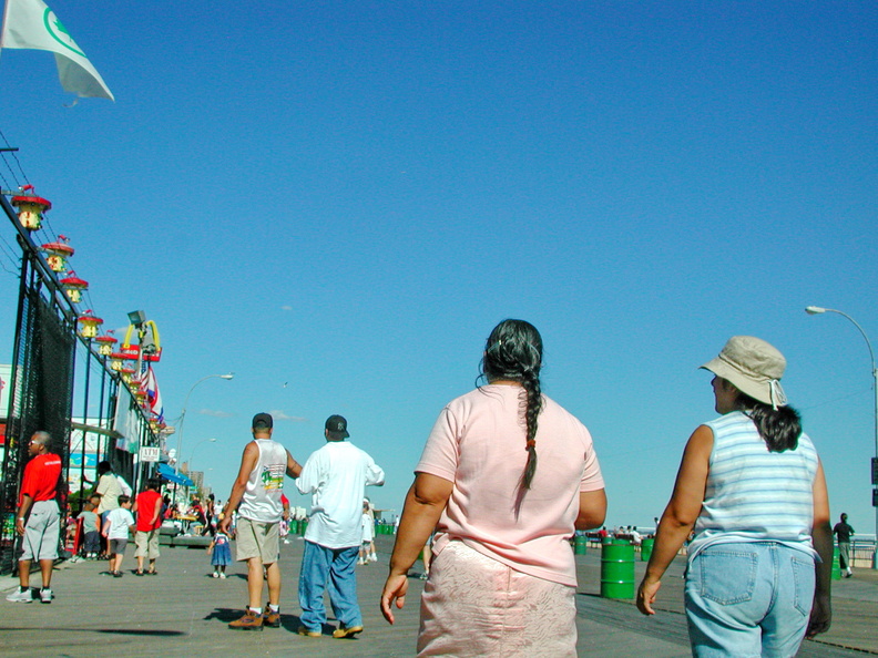 Coney Island, Brooklyn. August 6, 2002.