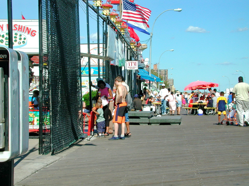 Coney Island, Brooklyn. August 6, 2002.