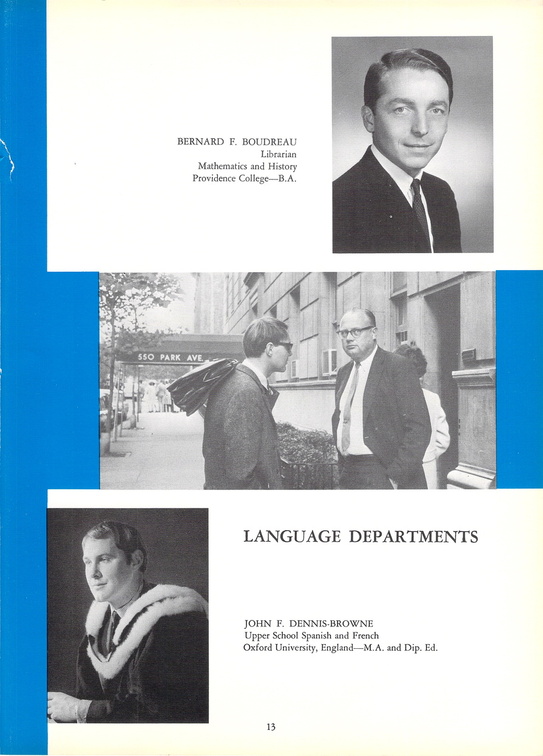 The 1967 GRYTTE. The Browning School Yearbook.