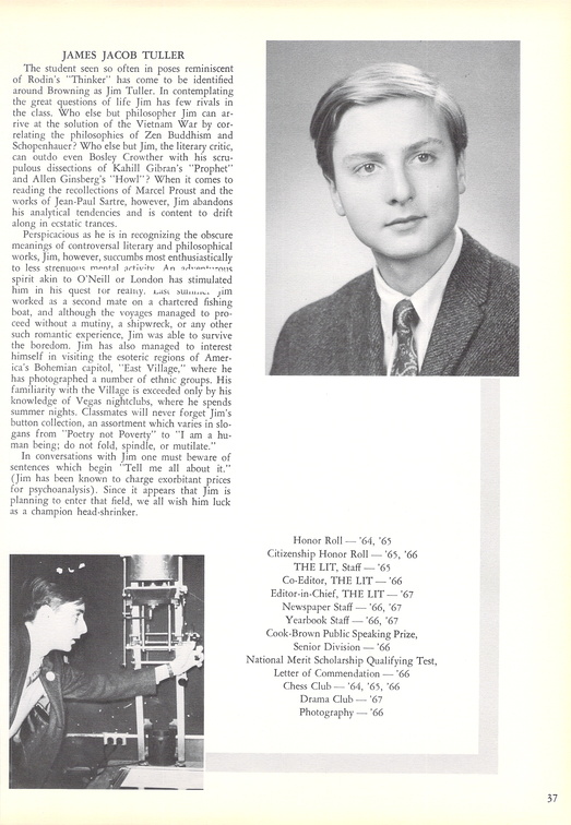 The 1967 GRYTTE. The Browning School Yearbook.