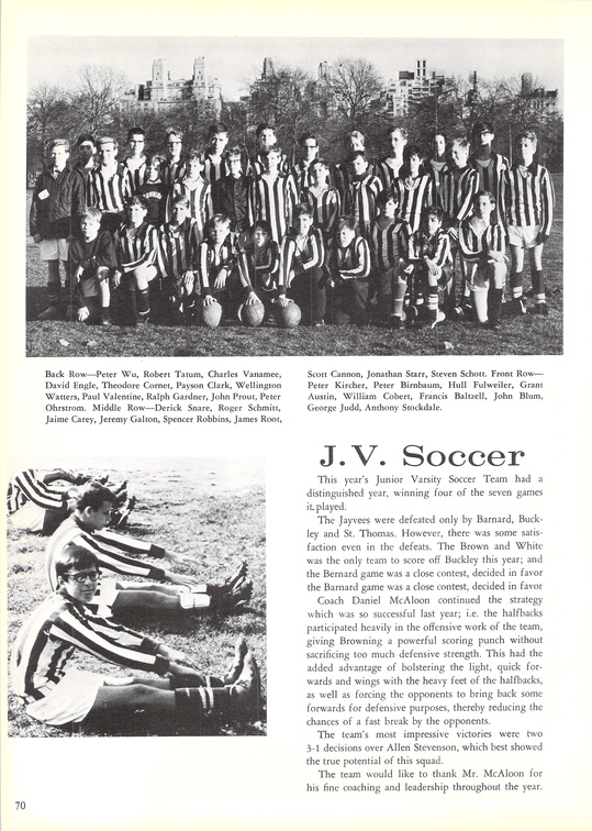 The 1967 GRYTTE. The Browning School Yearbook.