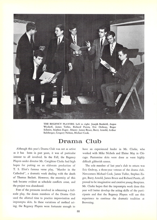 The 1967 GRYTTE. The Browning School Yearbook.