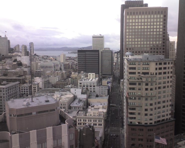 San Francisco Seen Through a Treo 700p. February, 2010.