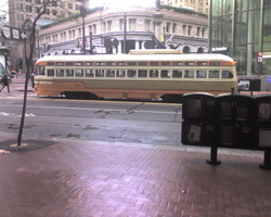 San Francisco Seen Through a Treo 700p. February, 2010.