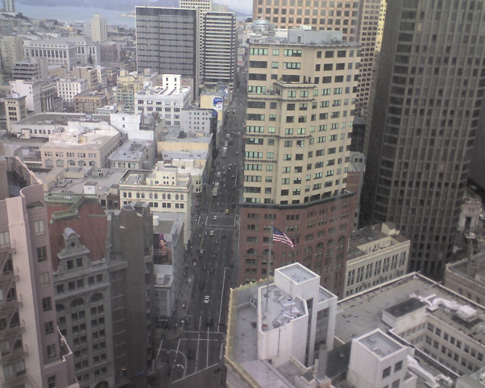 San Francisco Seen Through a Treo 700p. February, 2010.