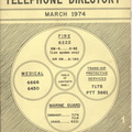 Mission to Laos Telephone Directory March 1974