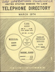 Mission to Laos Telephone Directory March 1974