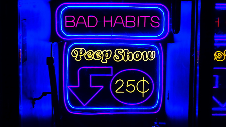 Bad Habits 25-cent Peep Show DSC06943