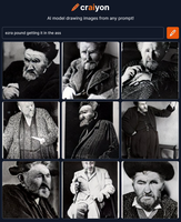 craiyon 200020 ezra pound getting it in the ass