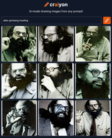 craiyon 192921 allen ginsberg howling