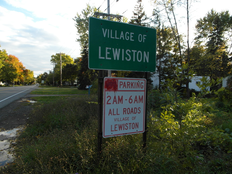 Lewiston, New York. October, 2012.