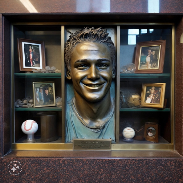 columbarium-niche-of-a-young-Windows-on-the-World-worker-who-died-on-9 11-and-whose-remains-were-never-found.-Niche-includes,-among-other-objects,-a-framed-picture-of-the-man-smiling,-a-baseball,-and-a-glass-stature-of-th (3)