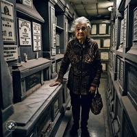 photojournalism-quality-photo-of-an-elderly-woman-living-inside-her-community-mausoleum-crypt-at-the-St.-Michael's-cemetery-in-Astoria,-Queens,-where-she-was-born-and-raised-and-spent-her-entire-life-in-a-solitary-confine (4)