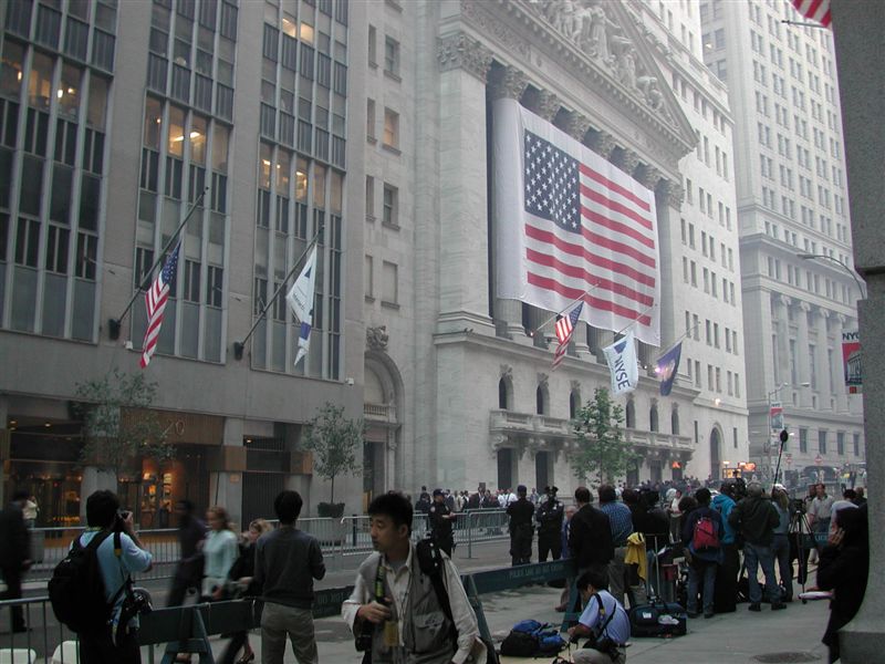 September 17, 2001. Wall Street Re-Opens.