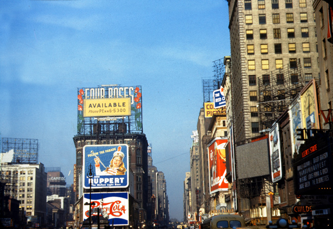 PEnnsylvania-6-5300, Times Square, 1942