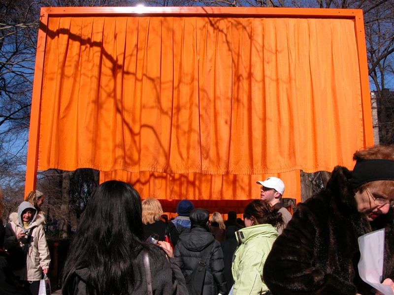 Christo: The Gates. February 23, 2005