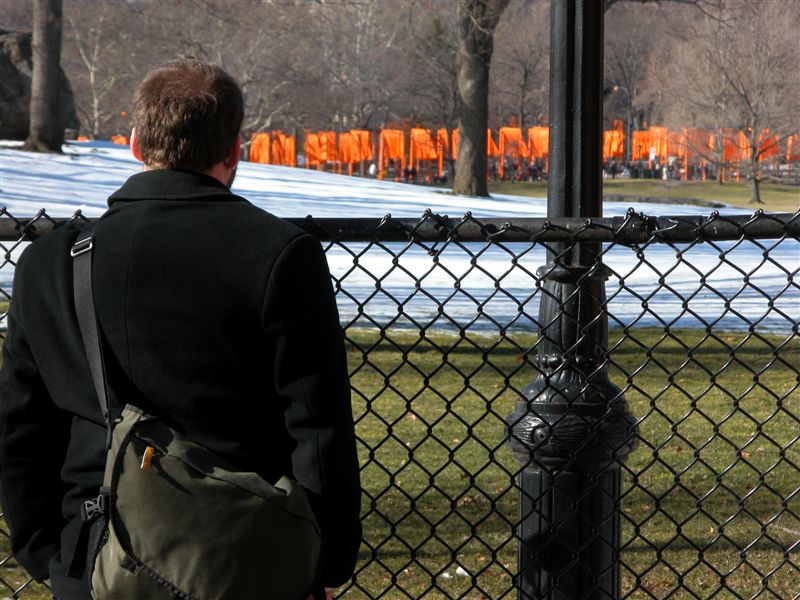 Christo: The Gates. February 23, 2005