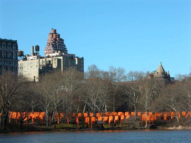 Christo: The Gates. February 23, 2005