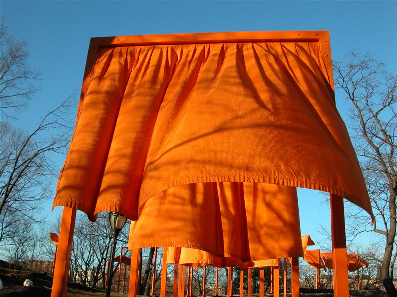 Christo: The Gates. February 23, 2005