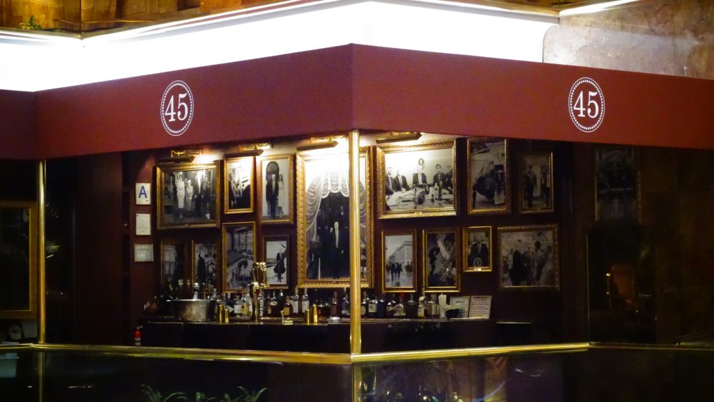 The Trump Bar is now "45"