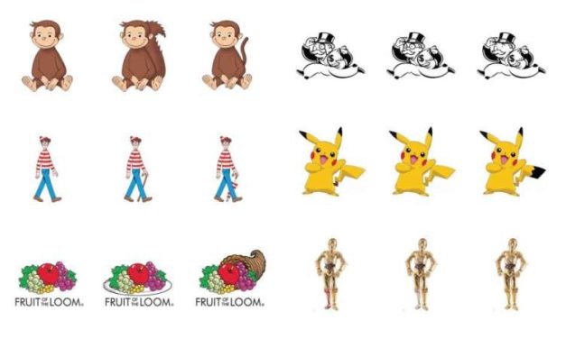 Study finds widespread false memories of logos and characters, including Mr. Monopoly and Pikachu